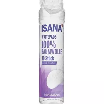 Германия Rothman ISANA ватный диск 100% хлопок 70шт