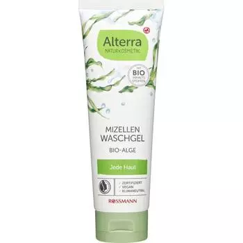 Германия Rothmann Alterra Alterra Мицеллярный гель для умывания Органические водоросли 125 мл
