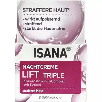 Германия Rothmann ISANA Lift Triple Night Cream 50 мл