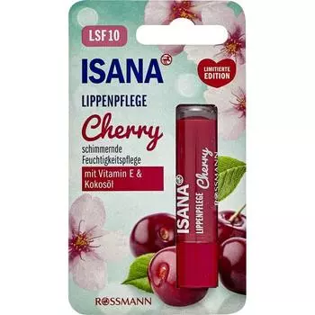 Германия Rothmann ISANA Lip Care Вишня 4.8г