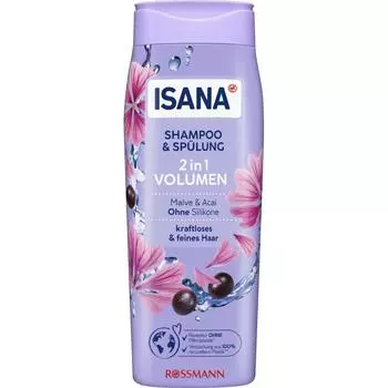 Германия Rothmann ISANA Шампунь-кондиционер 2в1 Объем 300мл