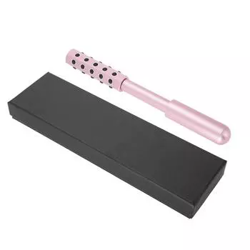 Germanium Particles Face Anti Wrinkle Energy Beauty Stick Fatigue Relief Massager Pink золотой