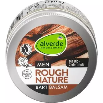 Germany DM Alverde Alverde Man Rough Nature Beard Bart Balsam 75ml