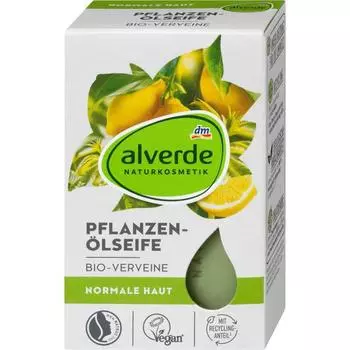 Germany DM Alverde Alverde Organic Vervain Vegetable Oil Soap 100g