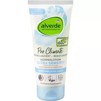 Germany DM Alverde Alverde Ultra Sensitive Body Lotion 200ml