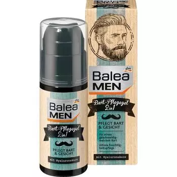 Germany DM Balea 2in1 beard care gel 50ml