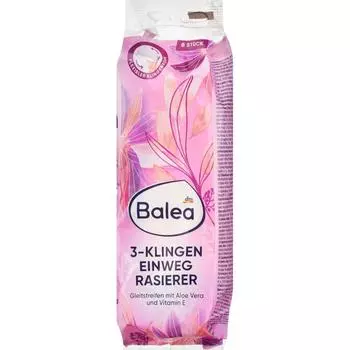 Germany DM Balea 8 triple-blade disposable razors