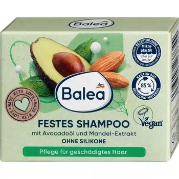 Germany DM Balea Balea Avocado Almond Milk Shampoo Soap 60g