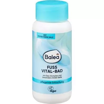 Germany DM Balea Balea Dead Sea Salt Vital Foot Bath 450g