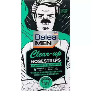 Germany DM Balea Balea Men Clear Up Nose Pack 3st