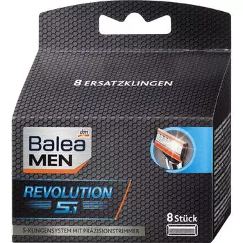 Germany DM Balea Balea Men Revolution 5.1 Razor Blade 8St