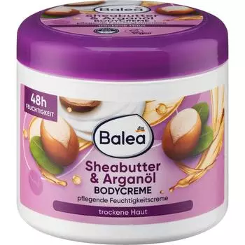 Germany DM Balea Balea Shea Butter & Argan Oil Body Cream 500ml