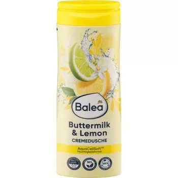 Germany DM Balea Balea Shower Cream Buttermilk & Lemon 300ml