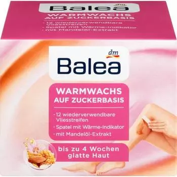 Germany DM Balea Balea Sugar Base Warm Hair Removal Wax 250ml