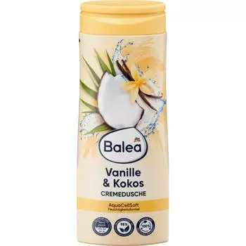 Germany DM Balea Balea Vanilla and Coconut Shower Cream, 300ml