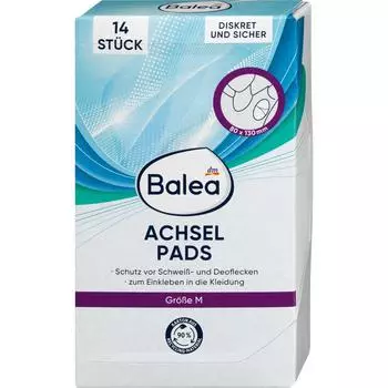 Germany DM Balea Deodorant Pad for Armpits M 14St