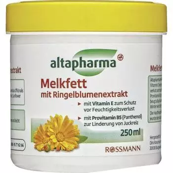 Germany Rothman Altapharma Marigold Milk Fat Cream 250 ml