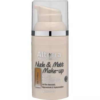 Germany Rothman Alterra Alterra nude matte makeup-up 03 toffee 30ml