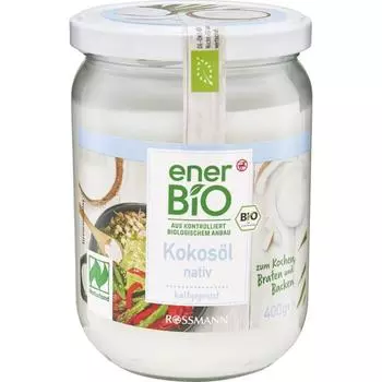 Germany Rothman enerBiO enerbio cold pressed coconut oil 400g