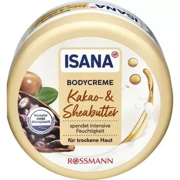 Germany Rothman ISANA Body Cream Cocoa and Shea Butter 500ml