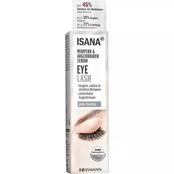 Германия Rothman ISANA Eyelash Сыворотка для ресниц 6 мл