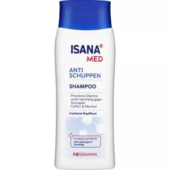 Germany Rothman ISANA Isanamed Shampoo Anti Dandruff 200 ml