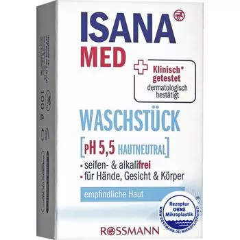Germany Rothman ISANA Isanamed Wash Hand Soap 100g