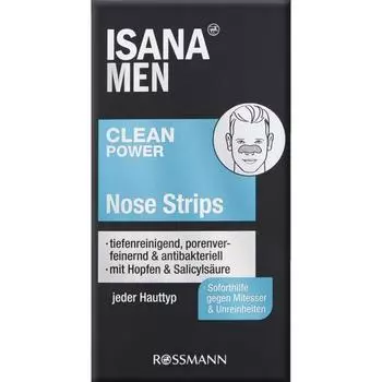 Germany Rothman ISANA Men Clean Power Nose Pack (3 packs)