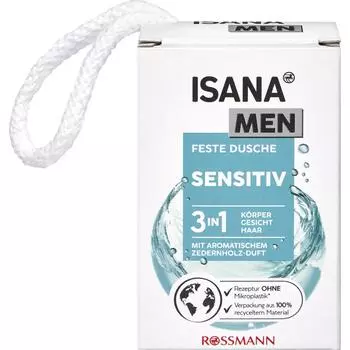 Germany Rothman ISANA Sensitive Shower Soap 100g