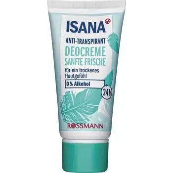 Germany Rothman ISANA Soft Fresh Deo Cream 50ml