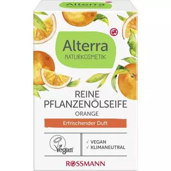 Germany Rothmann Alterra Alterra Pure Vegetable Oil Soap Orange 100g