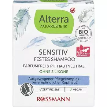 Germany Rothmann Alterra Shampoo Bar Sensitive 60g