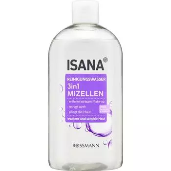 Germany Rothmann ISANA 3in1 Micellar Cleansing Water 400ml