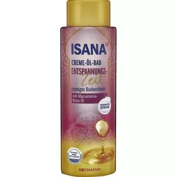 Germany Rothmann ISANA Cream Oil Bath Relax Time 500ml