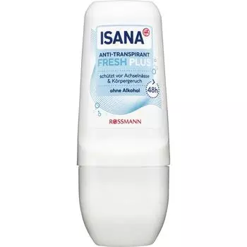 Germany Rothmann ISANA Deodorant Roll-on Fresh Plus 50ml