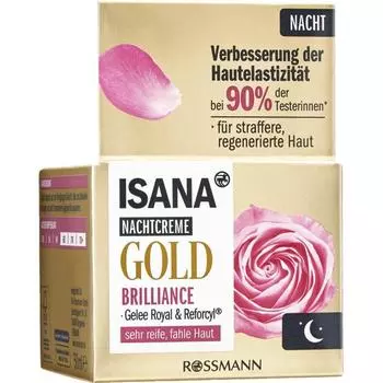 Germany Rothmann ISANA Gold Brilliance Night Cream 50ml