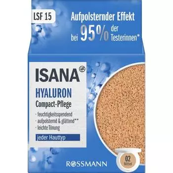 Germany Rothmann ISANA Hyaluronic Compact Care 02 Medium 15g