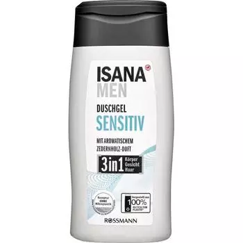 Germany Rothmann ISANA ISANA Men 3in1 Sensitive Shower Gel 300ml