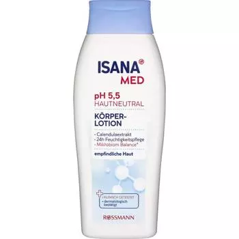 Germany Rothmann ISANA Med Body Lotion (ph 5.5 neutral) 250ml