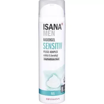 Germany Rothmann ISANA Men Sensitive Shaving Gel 200ml