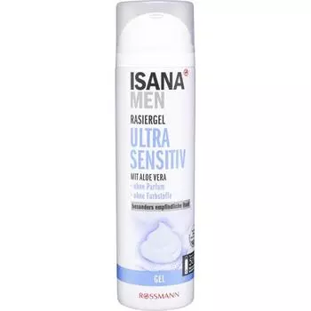 Germany Rothmann ISANA Men Shaving Gel Ultra Sensitive 200ml
