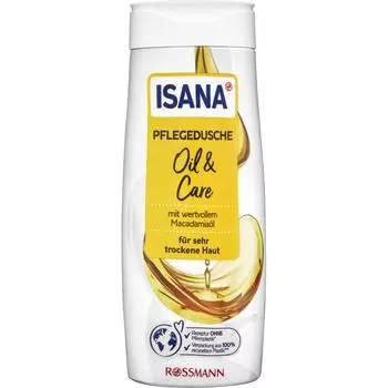 Germany Rothmann ISANA Shower Gel Oil & Care 300ml