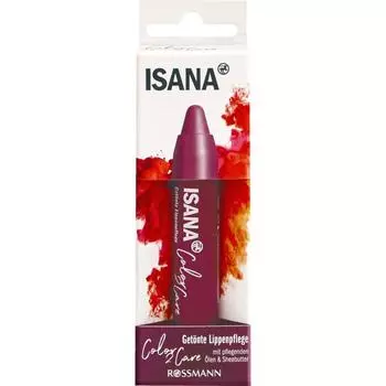 Germany Rothmann ISANA Tinted Lip Care 2 Care Berry 3.3g