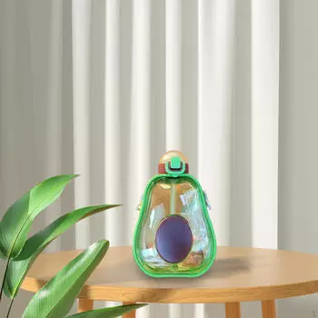 Герметичная бутылка авокадо на 600 мл, кувшины для воды, многоразовая посуда для напитков для школьного офиса на открытом воздухе Style A