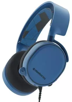 Герметичная игровая гарнитура SteelSeries Arctis 3 Boreal Blue 61436 []