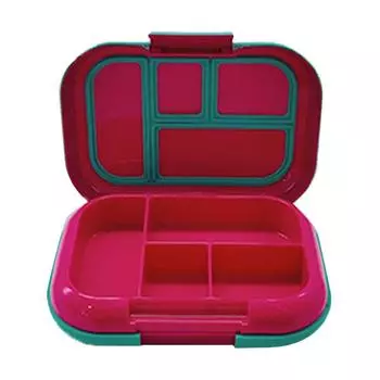 Герметичная прямоугольная сетка для студентов, офисных работников, коробка для бенто для детей, контейнеры для еды, ланч-бокс розы красного