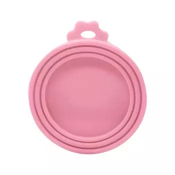 Герметичная силиконовая крышка для консервной банки Герметичная силиконовая крышка для консервной банки Товары для домашних животных Корм для кошек и собак One Size розовый