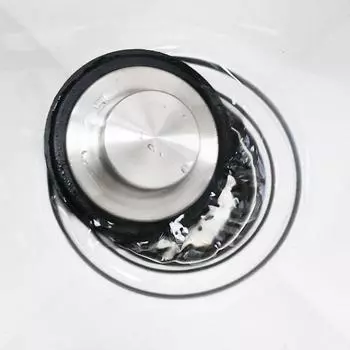 Герметичная заглушка для раковины из нержавеющей стали, заглушка для слива раковины, крепеж для ванны, заглушка для кухни серебряный