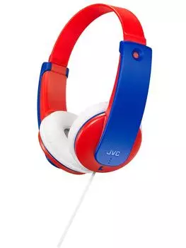 Герметичные наушники JVC для детей, красные HA-KS2-R