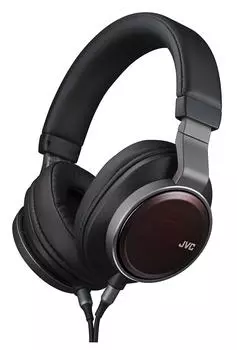 Герметичные наушники JVC, совместимые с высоким разрешением WOOD HA-SW02 CLASS-S HA-SW02